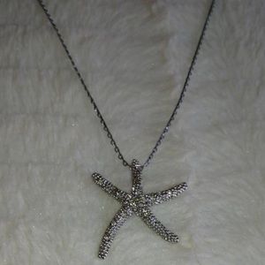 Silver Sea Star Necklace